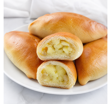 Пирожки с картофелем, 1 кг