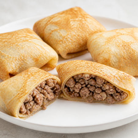 Блинчики с мясом, 1 кг